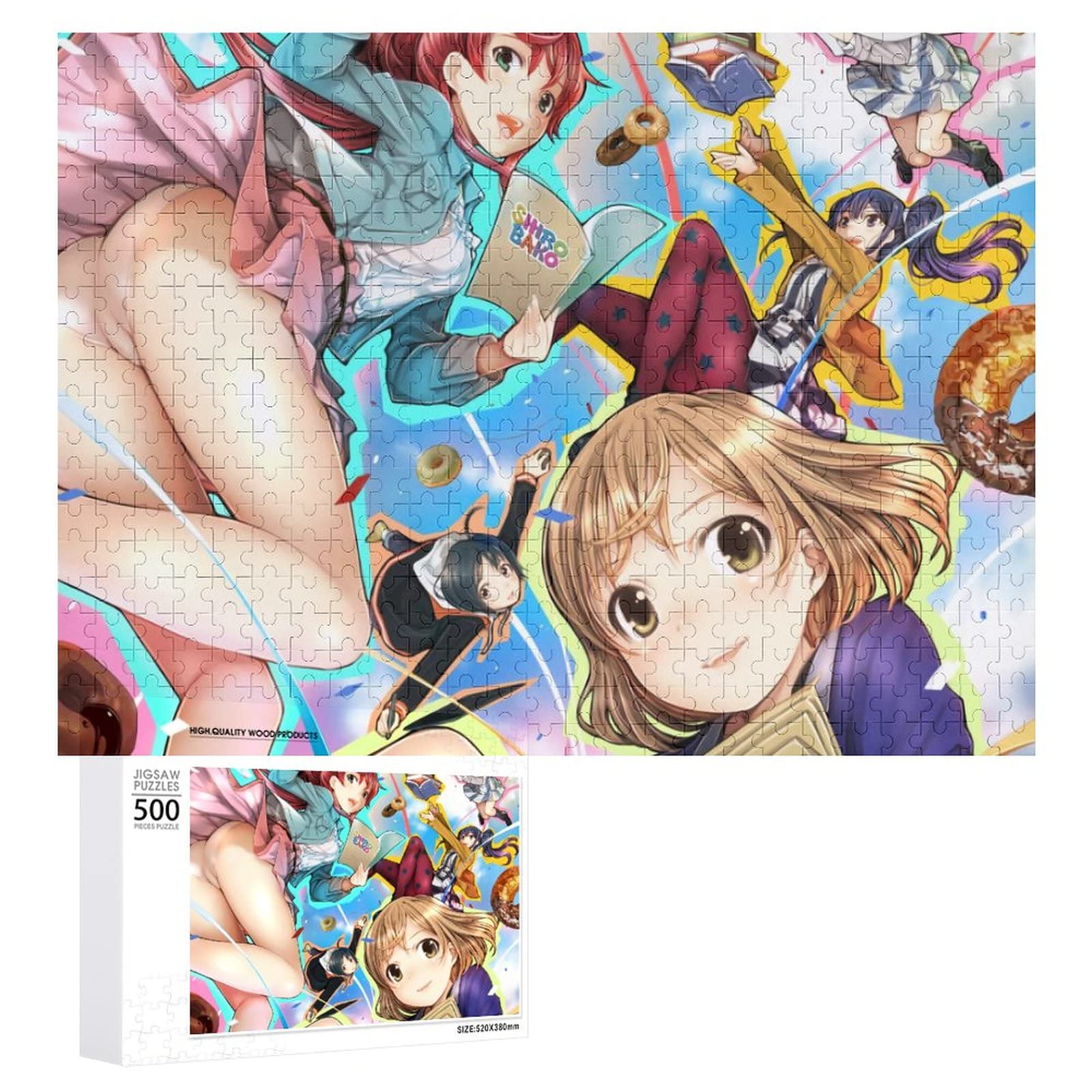 Amazon.co.jp: SHIROBAKO Puzzle Poster Anime Poster Shizuka Aoi